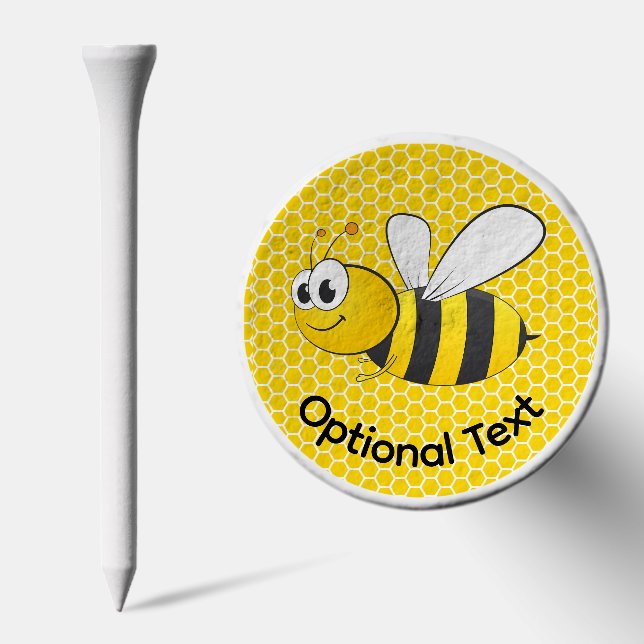 Bee & Honeycomb Design Golf Tee (Combo)