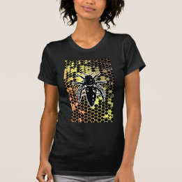 Bee Honeycomb Geometrical T-Shirt