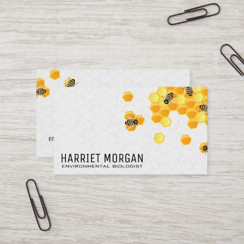Bee  Honeycomb  Insect Business Card