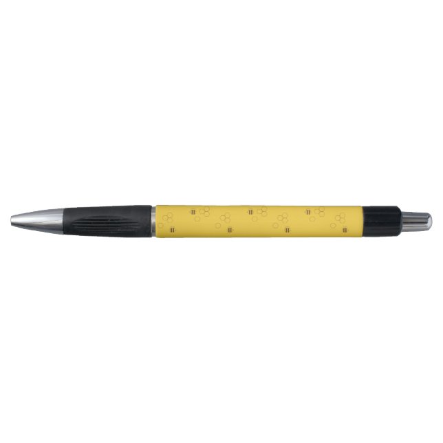 Bee Honeycomb Pattern Pen (Front)