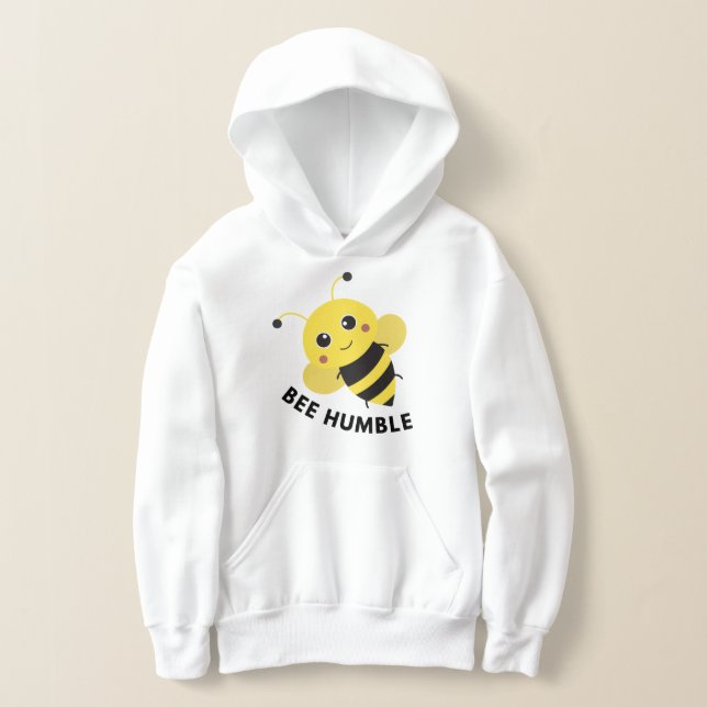 Bee humble  hoodie (Laydown)
