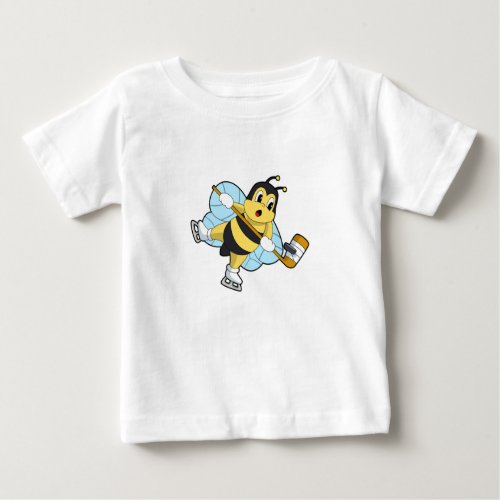 Bee Ice hockey Ice hockey stick Baby T_Shirt