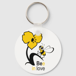 Bee in love keychain