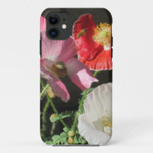 "Bee In The Poppies" phone case