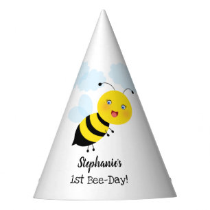 Bee in Tulip Garden Party Hat