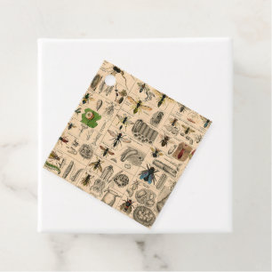 Bee Insect Bug Wasp Natural Nature Bees Painting Favor Tags