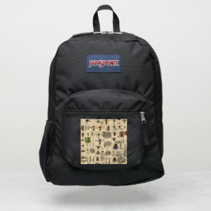 Bee Insect Bug Wasp Natural Nature Bees Painting JanSport Backpack