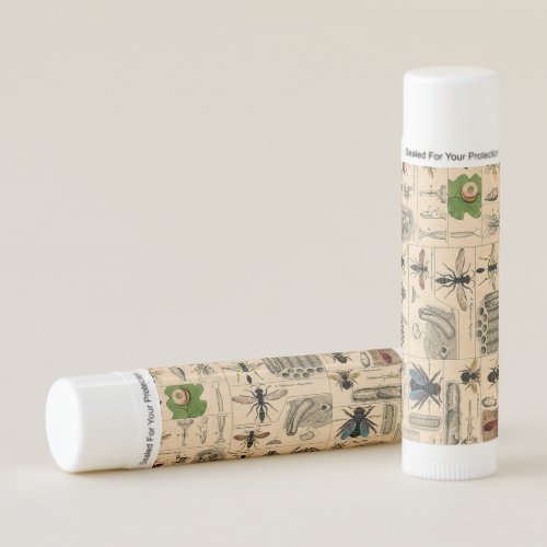 Bee Insect Bug Wasp Natural Nature Bees Painting Lip Balm