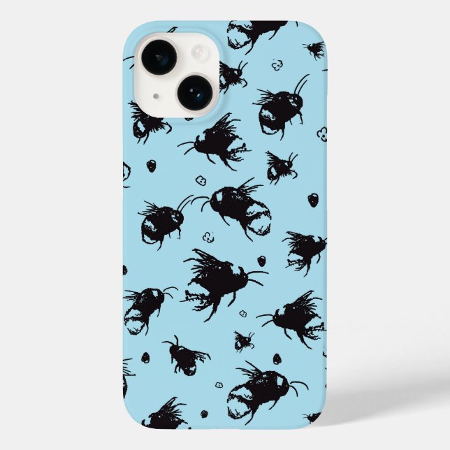 Bee iPhone 14 Case | Birthday Gift for Mom (Back)