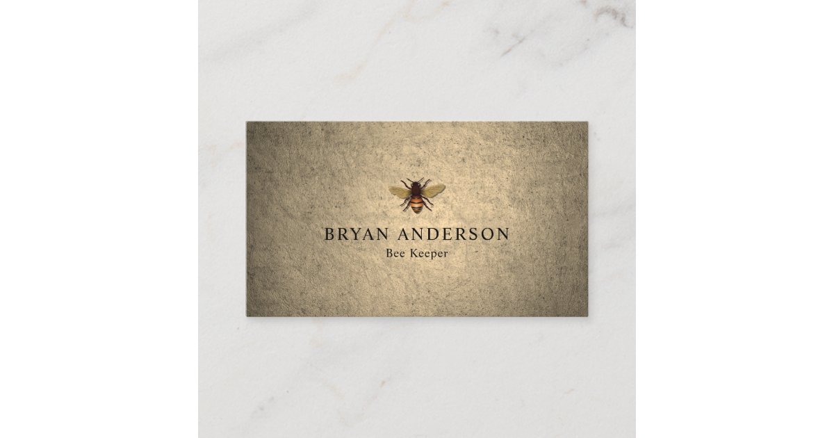 Bee Keeper Business Card Zazzle