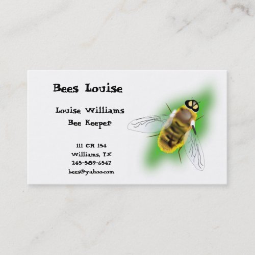 Bee Keeper Business Card