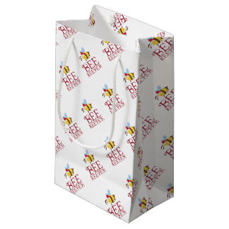 Bee Keeper Christmas Edition Small Gift Bag