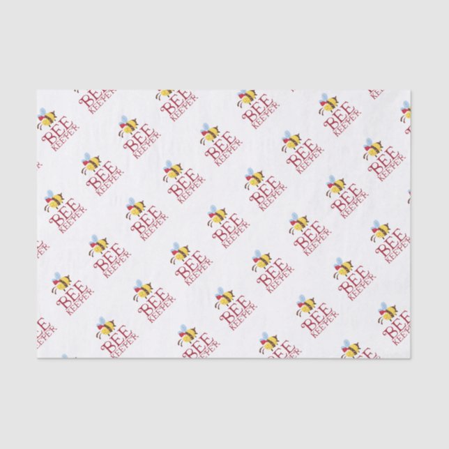 Bee Keeper Christmas Edition Tissue Paper (Front)