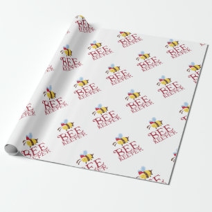 Bee Keeper Christmas Edition Wrapping Paper