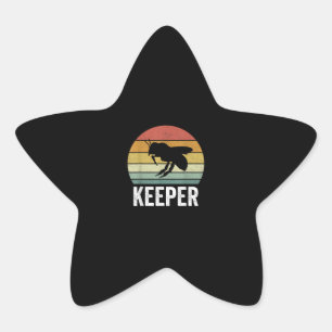 Bee Keeper Gift Funny Bee Lover Gifts Star Sticker