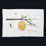 Bee Keeper Kitchen Towel<br><div class="desc">cities are like a beehive in a lot of ways and there's a hum to the city.you can tell what's happeing with the hive by the hum..</div>