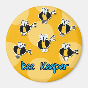 bee keeper magnet