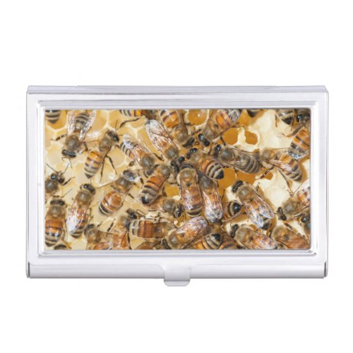 Bee keeping at Arlos Honey Farm Business Card Holder