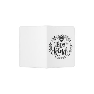 Bee Kind Always Passport Holder