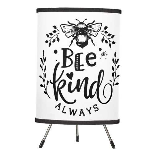 Bee Kind Always Tripod Lamp