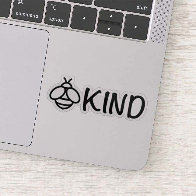 Bee Kind | Be kind | Be nice | love | peace Sticker (Detail)