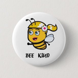 BEE KIND   BEE BUTTON
