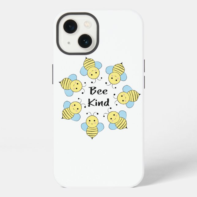 Bee Kind Bees Iphone Case (Back)