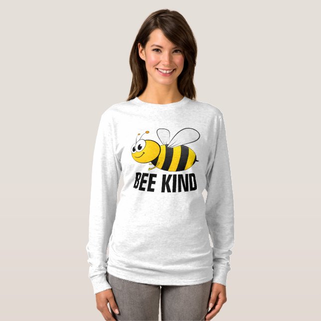 BEE KIND, BUMBLE BEE T-shirts (Front Full)