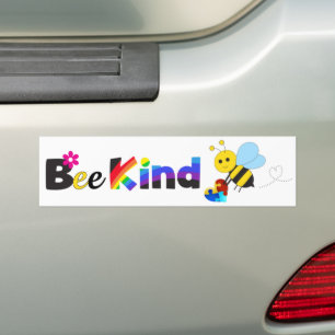 Bee Kind Bumper Sticker