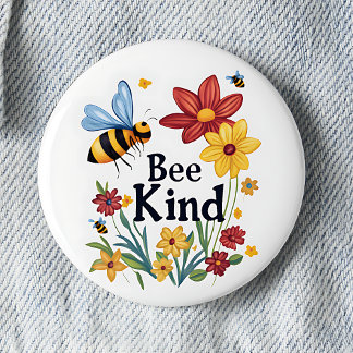 Bee Kind Button
