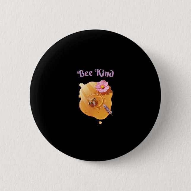 Bee Kind Button (Front)