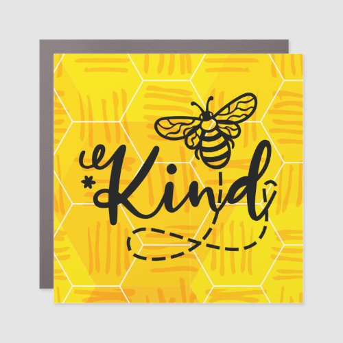 Bee Kind Car Magnet