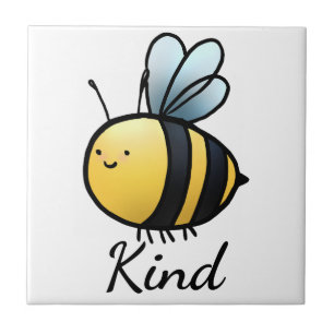 "Bee" Kind Ceramic Tile