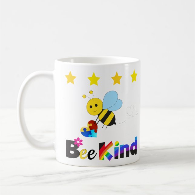 Bee Kind Coffee Mug (Left)
