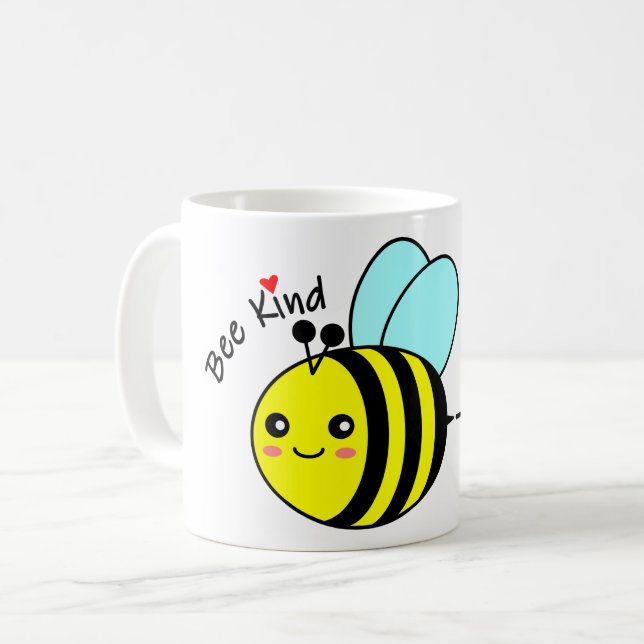 Bee Kind Coffee Mug (Front Left)