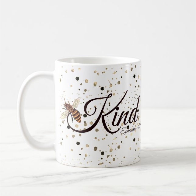 Bee kind   coffee mug (Left)