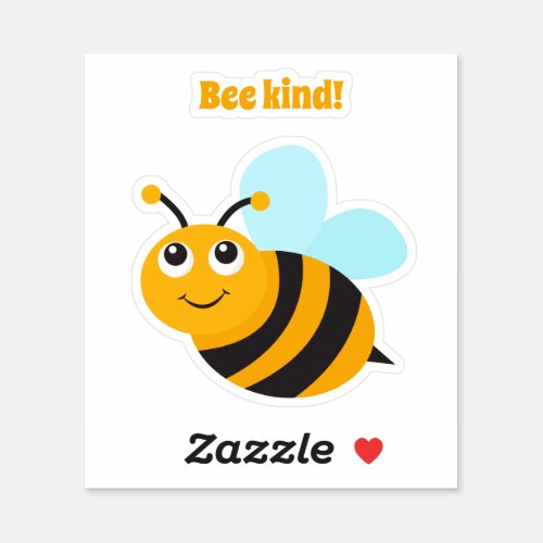 Bee kind Custom Stickers