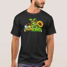 Bee Kind Cute Bumble Bee Positive T-Shirt