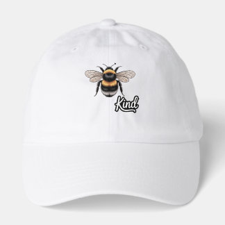 Bee Kind Cute Bumblebee Illustration - Inspiration Hat