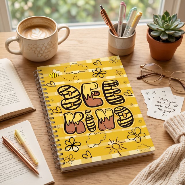 Bee Kind: Cute Honey Bee Notebook (Creator Uploaded)