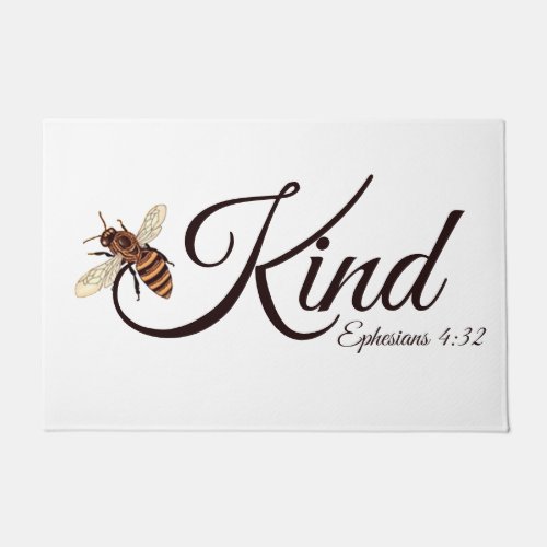 Bee kind   doormat