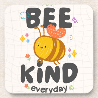 Bee Kind Everyday Beverage Coaster