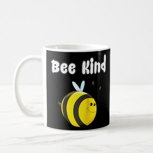 Bee Kind Fat Cute Bumble Bee Empathy And Compassio Coffee Mug