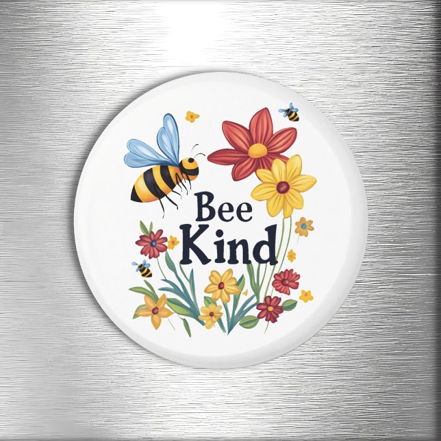 Bee Kind Fridge Magnet (Creator Uploaded)