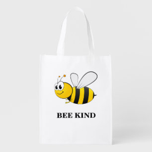 Bee kind grocery bag