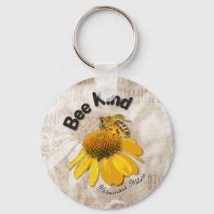 Bee Kind - Harmonious Nature Keychain
