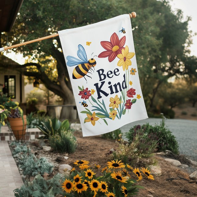 Bee Kind House Flag (Creator Uploaded)
