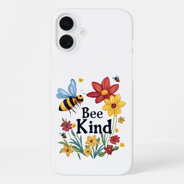 Bee Kind Iphone Case (Back)