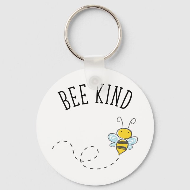Bee Kind Keychain (Front)