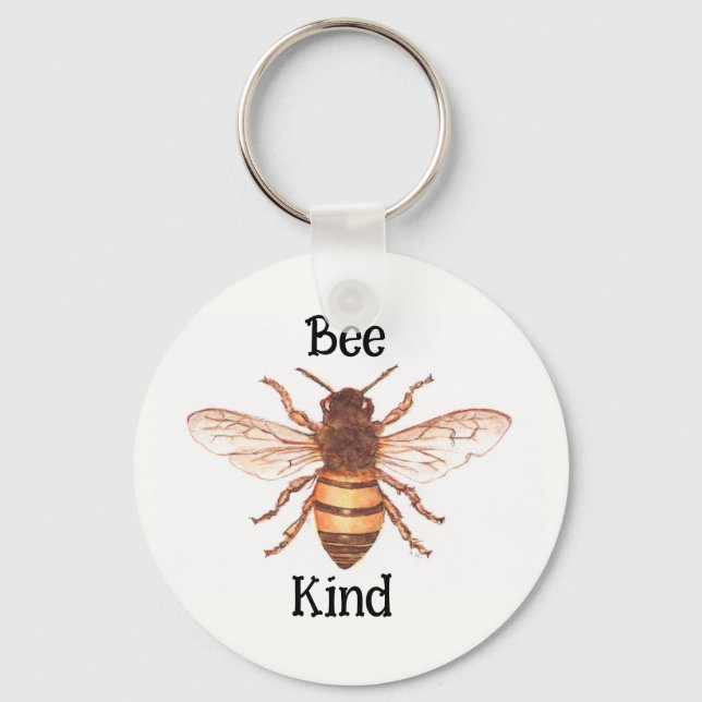 Bee Kind Keychain (Front)